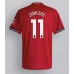 Manchester United Joshua Zirkzee #11 Domácí Dres 2025-26 Krátkým Rukávem